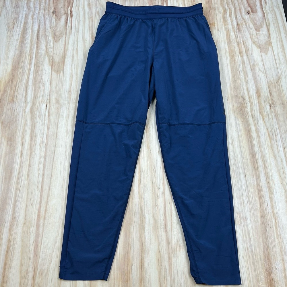 Nike Move To Zero Yoga Joggers Stretch CU7378-410 Blue Lightweight Men's L